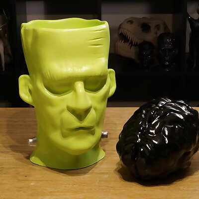 Frankensteins Monster with Removable Brain
