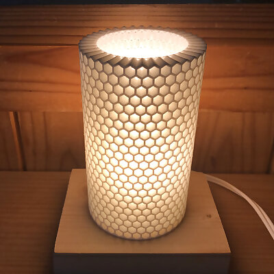 Small HoneyComb Lamp Shade Remix
