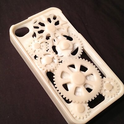 Improved! iPhone Gear Case with Geneva Mechanism
