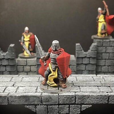 Knight 28mm32mm scale