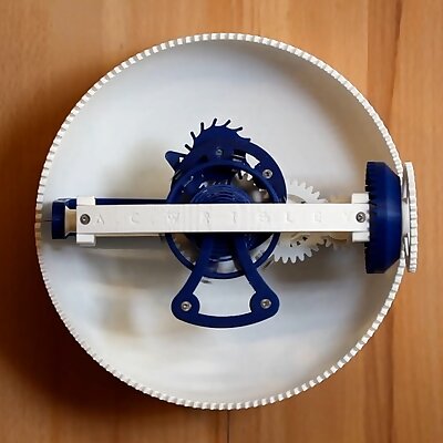 Clockwerk  A 3D Printed ThreeAxis Tourbillon