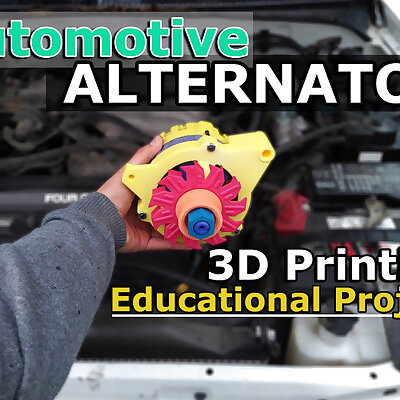 Educational Automotive Alternator