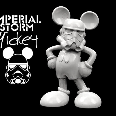 IMPERIAL STORM MICKEY Desktop Disney Trooper