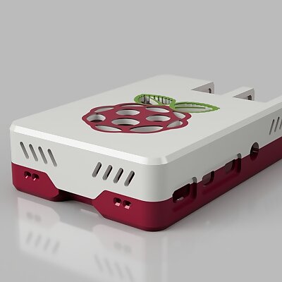 Malolos screwless  snap fit customizable Raspberry Pi 4 Case  Stands