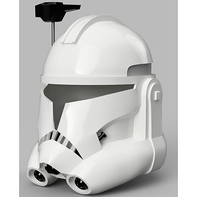 Captain Rexs Helmet Phase 2 Star Wars
