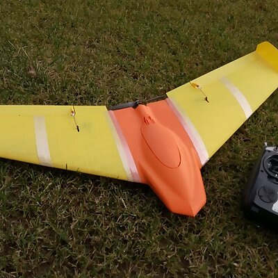 GASB One  RC Flying wing fully printed ONLY 9 PIECES GLUELESS