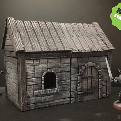 ZOD Medieval House Kit 28mmHeroic scale