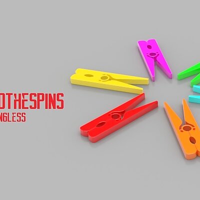Clothespins  No Spring Required