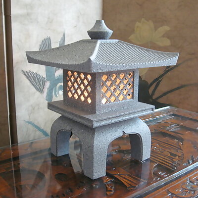 Japanese Garden Lantern Lamp