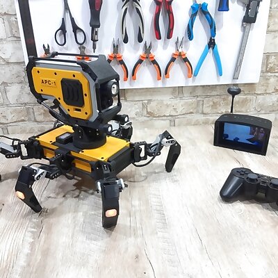 APC  1 Search and rescue walking robot