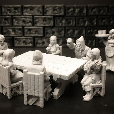 Townsfolke Tavern Patrons 28mm32mm scale