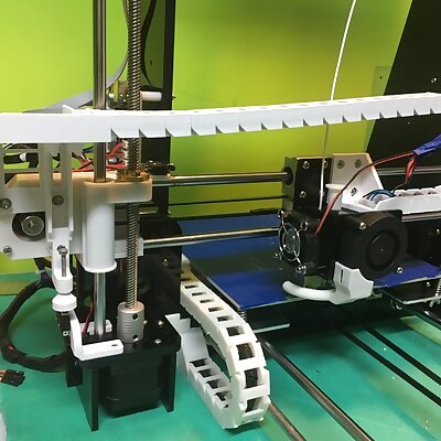 Anet a8 Xaxis cable chain with z endstop