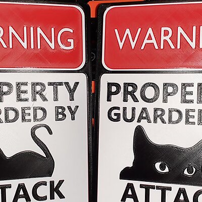 Warning  Cat Attack Signs