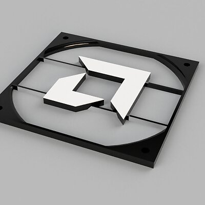 AMD logo fan cover 120mm