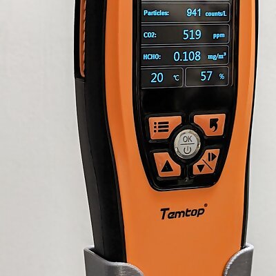 Temtop M2000 series air quality meter stand
