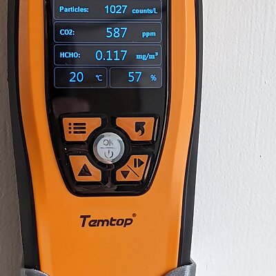 Temtop M2000 series air quality meter wall bracket