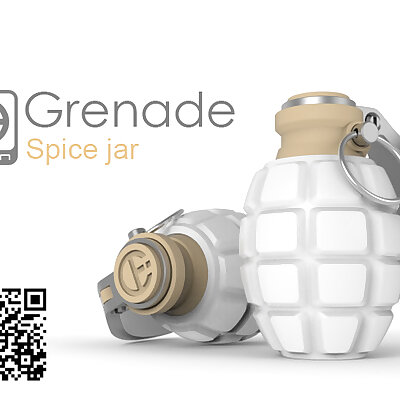 Grenade spice jar