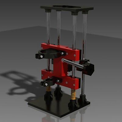 Drill press for a Dremel