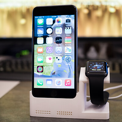 iPhone 6 Plus Dock w Integrated Watch Charging Station