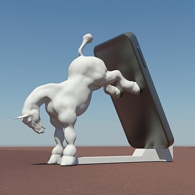 horse cell phone stand