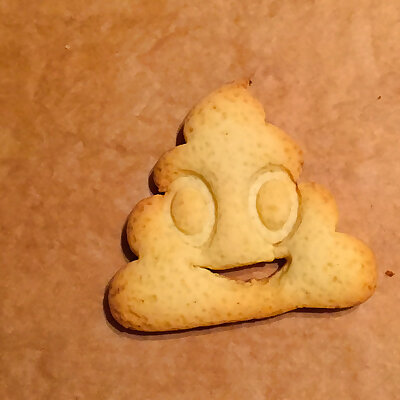 Poop Emoji Cookie Cutter