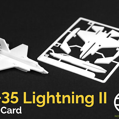 F35 Lightning II Kit Card