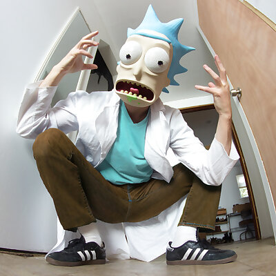 Rick Sanchez mask from Rick and Morty