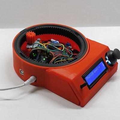Arduino controlled photogrammetry 3Dscanner