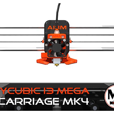 Anycubic i3 Mega XCarriage MK4