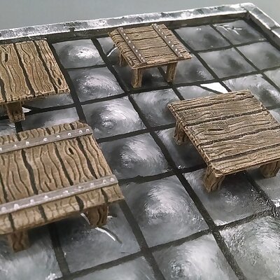 28mm Square Tables