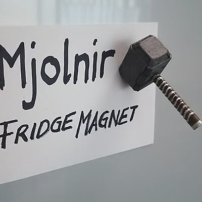 Fridge Magnet Mjolnir