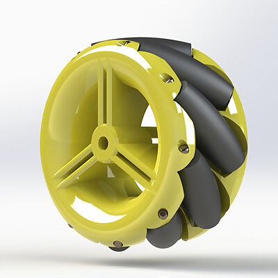 44mm Mecanum Wheel Small Solid and Low Cost