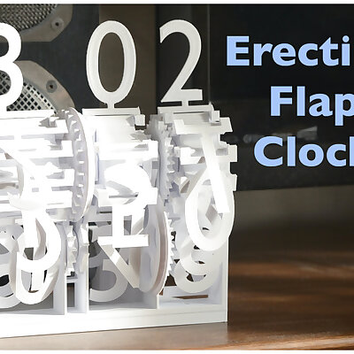 Erecting Flap Clock
