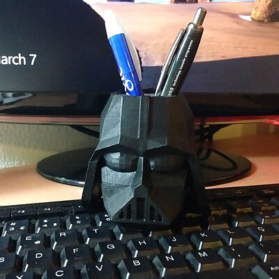 Vader Pencil Cup LowPoly