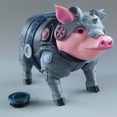 Sir Pigglesby a most noble piggy bank