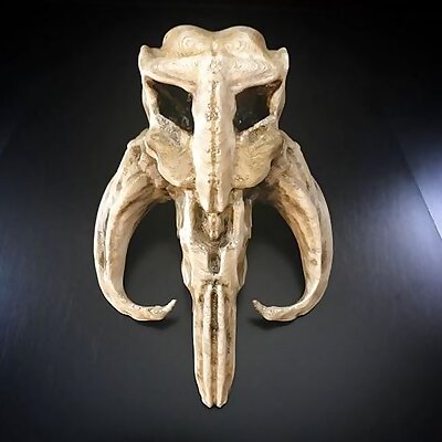 Mandalorian Mythosaur Skull