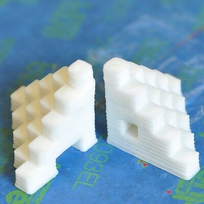 5mm Calibration Cube Steps