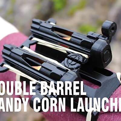 Double Barrel Candy Corn Launcher