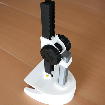 A Fully Printable Microscope