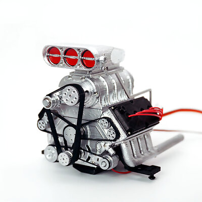 DDW 18 RC Engine DOHC V8