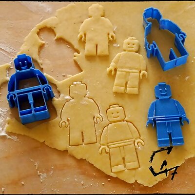 Lego Minifigure Cookie cutters