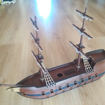 Modular Warship XVII  DnD