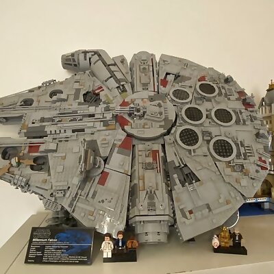 Stand for Lego Millennium Falcon 75198 REMIX