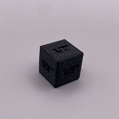 English Unit Calibration Cube