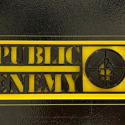 Public Enemy Magnet  Plate