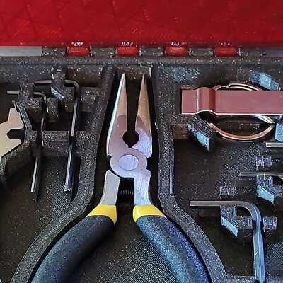 Prusa mini  tool box w lid