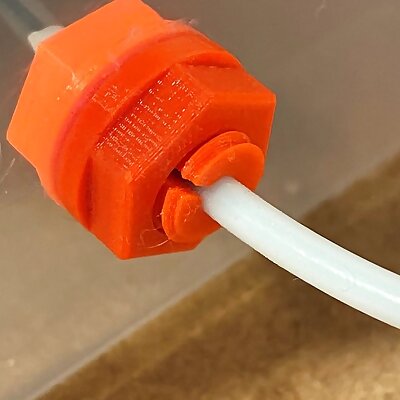 Drybox filament guide using PTFE tube