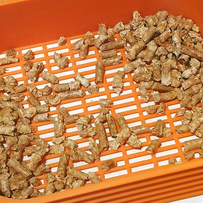 Kitter Wood Pellet Cat Litter Sift