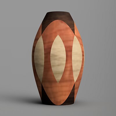 Woodturning Vase 03