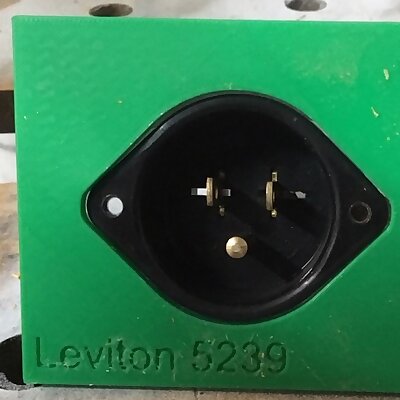 Leviton 5239 template woodworking
